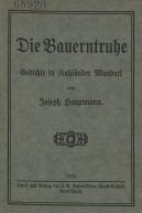 J. Hauptmann, Bauerntruhe